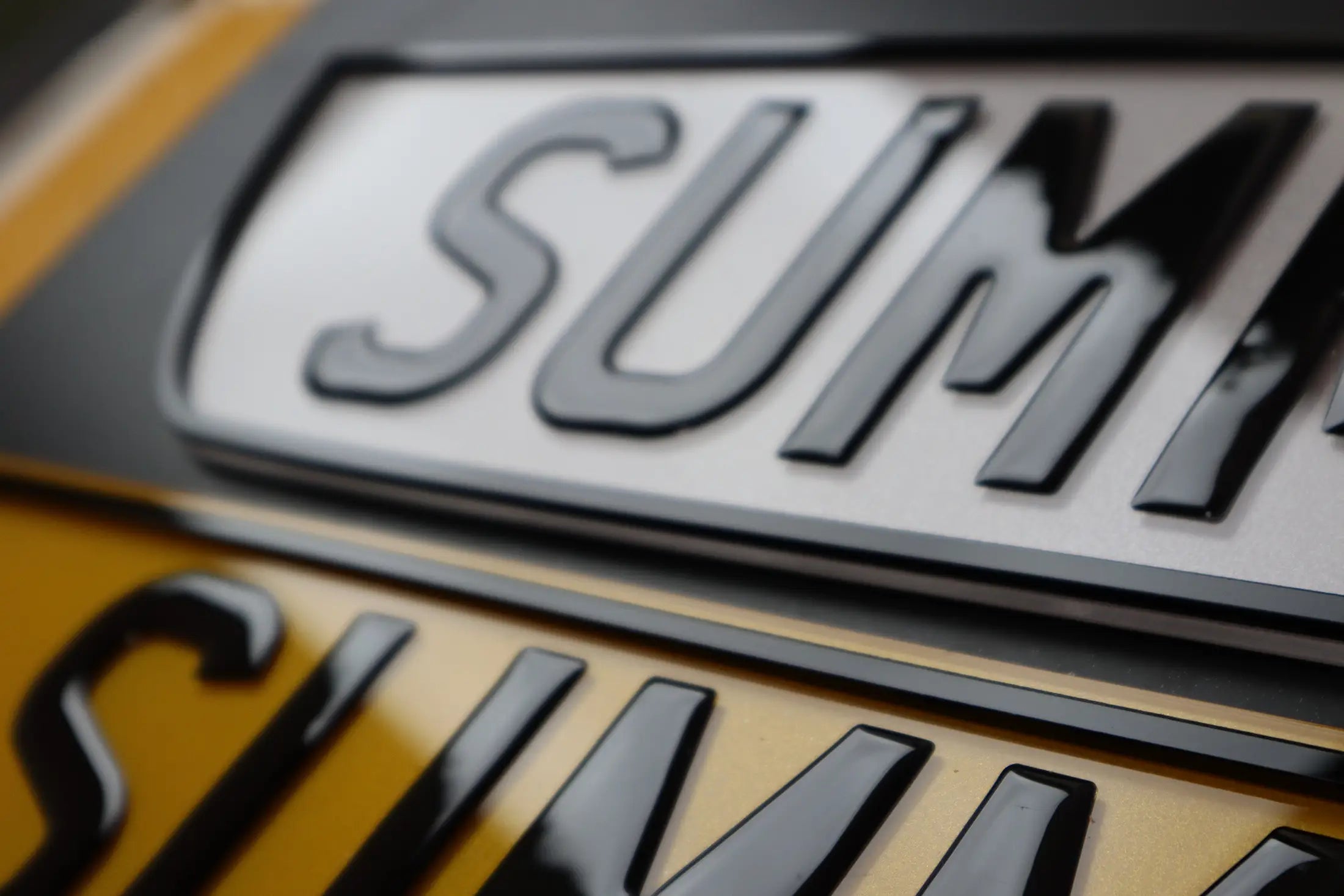 ‘Summer’ Show Plates – Custom Smile Gel & 4D Border LB46