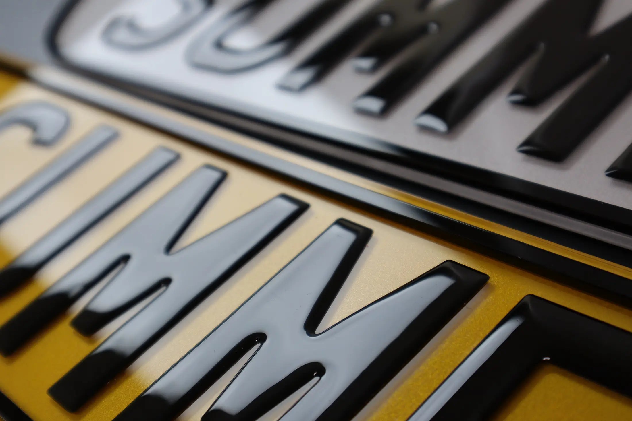 ‘Summer’ Show Plates – Custom Smile Gel & 4D Border LB46