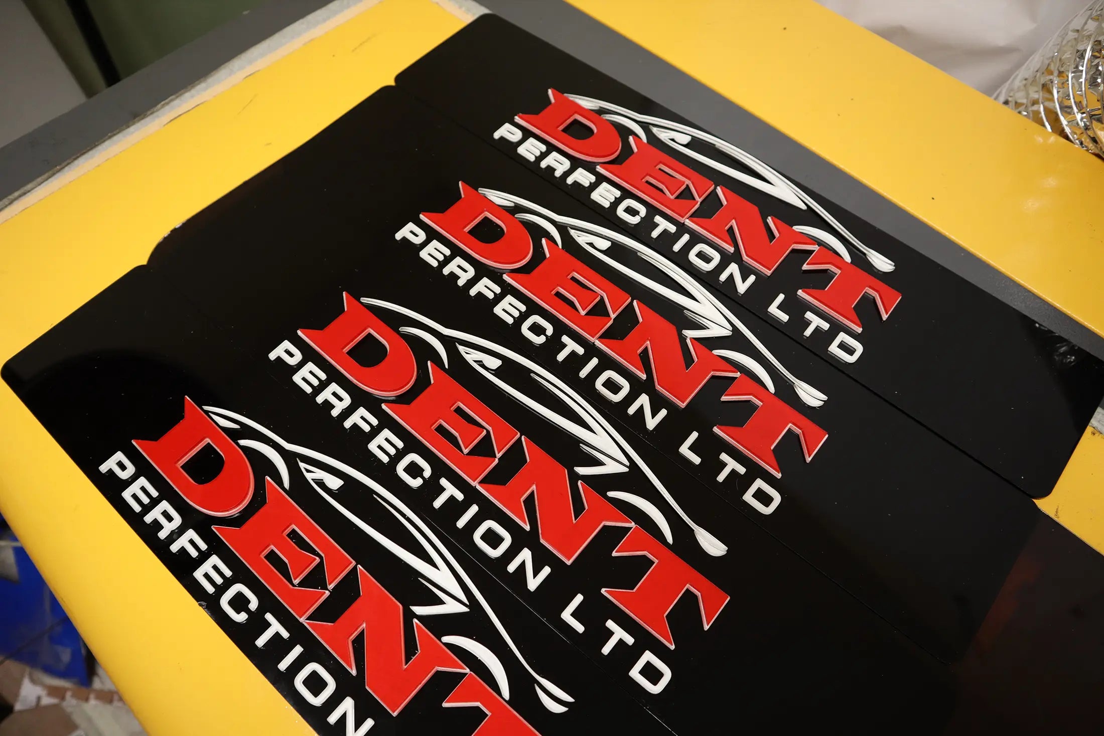 Custom Logo Show Number Plates Ideal for Branding & Socials LB47